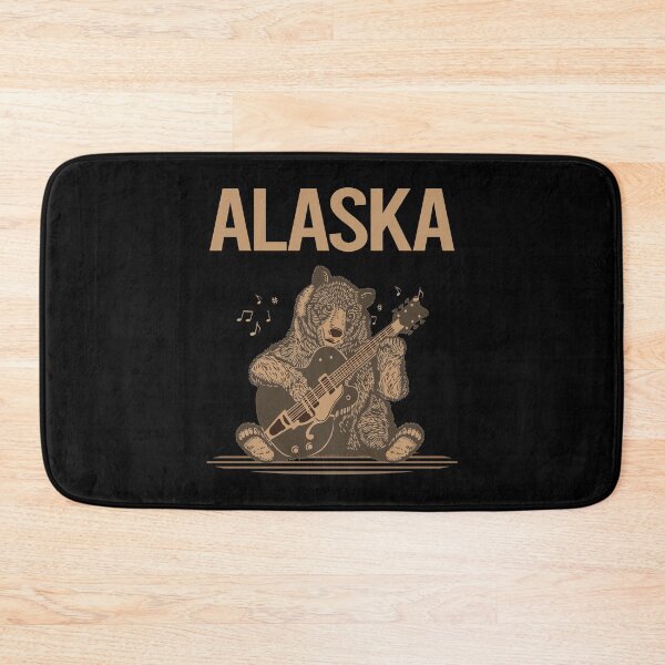 Item preview, Bear With Guitar Alaska designed and sold by hurseslossb.