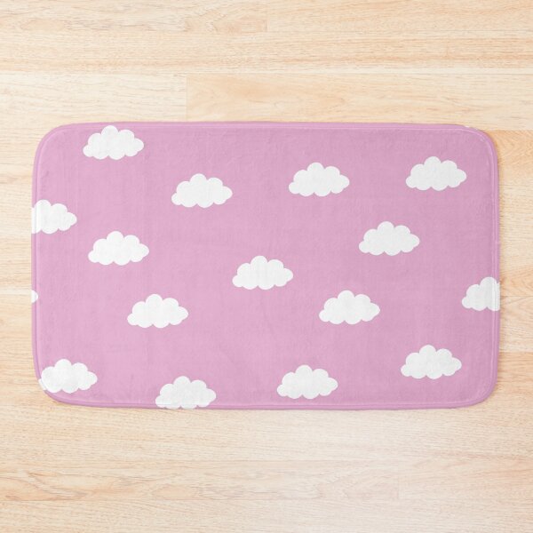 Item preview, White clouds in pink background designed and sold by bigmoments.