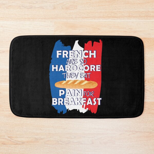 Item preview, French Eat Pain For Breakfast - Funny French Bread designed and sold by TheInkElephant.