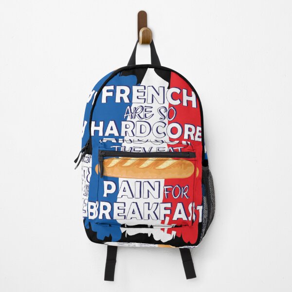 Item preview, French Eat Pain For Breakfast - Funny French Bread designed and sold by TheInkElephant.