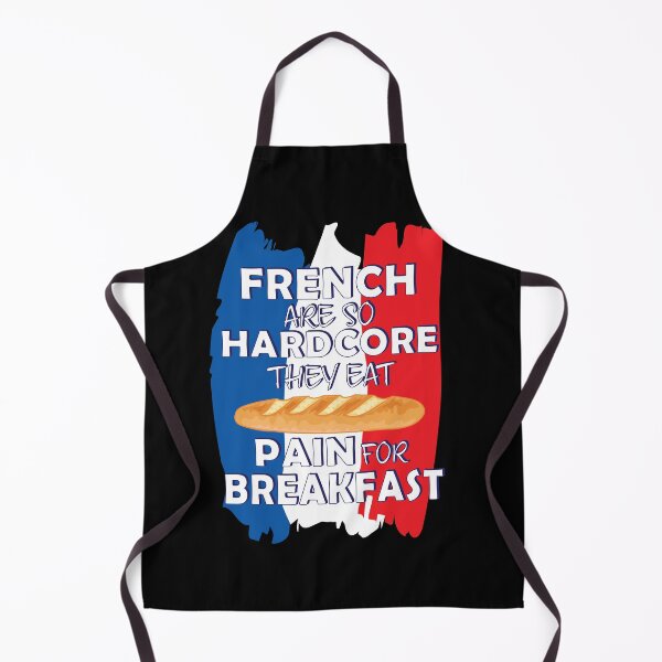 Item preview, French Eat Pain For Breakfast - Funny French Bread designed and sold by TheInkElephant.