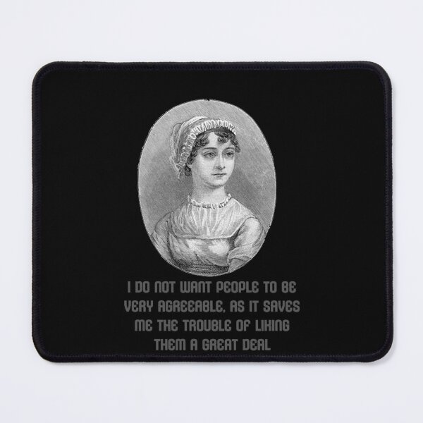 Item preview,  Jane Austen Book Club Fans Pride and Prejudice Quotes Romantic Novel designed and sold by TopTeeShop.