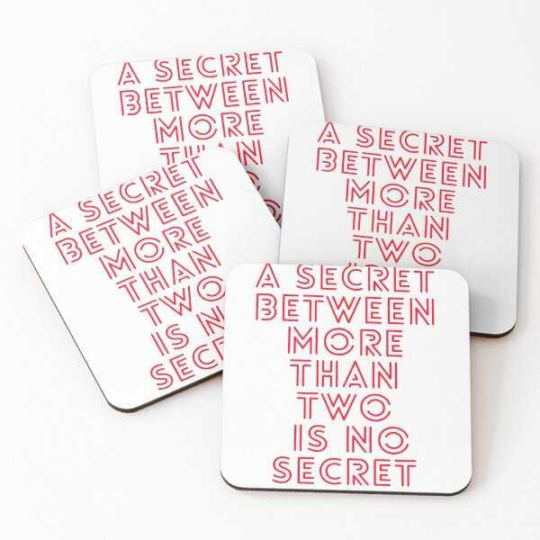 Item preview, a secret between more than two is no secret love relationship desing designed and sold by shopdyali.