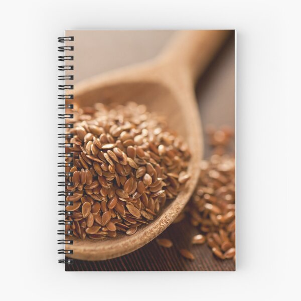 Item preview, Brown flax seeds heap designed and sold by Arletta Cwalina.