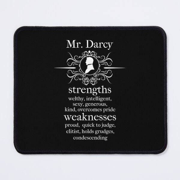 Item preview, Funny Jane Austen Mr. Darcy Book Club Fans Pride and Prejudice Quotes  designed and sold by TopTeeShop.