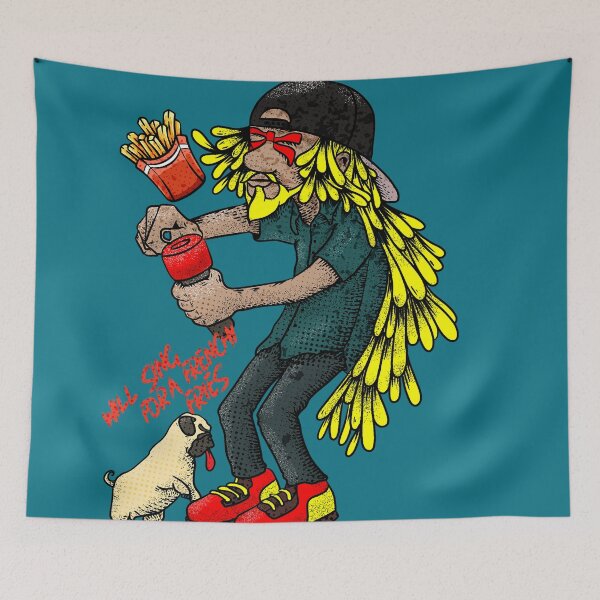 Item preview, will sing for a Frenchie fries designed and sold by Brotherconk.