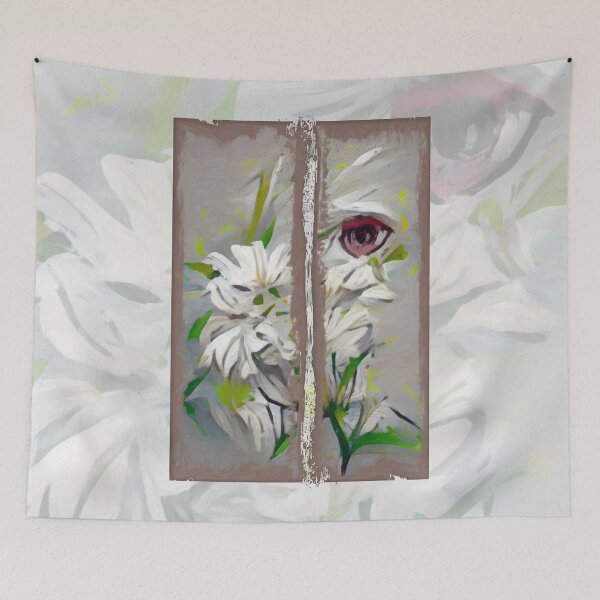 Item preview, Abstract Strange Flowers designed and sold by tabemisa.