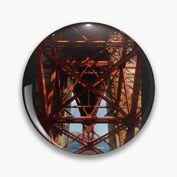 Item preview, ‘The dark side of the bridge’ Golden Gate Bridge San Francisco  designed and sold by The Onboard  Artist.