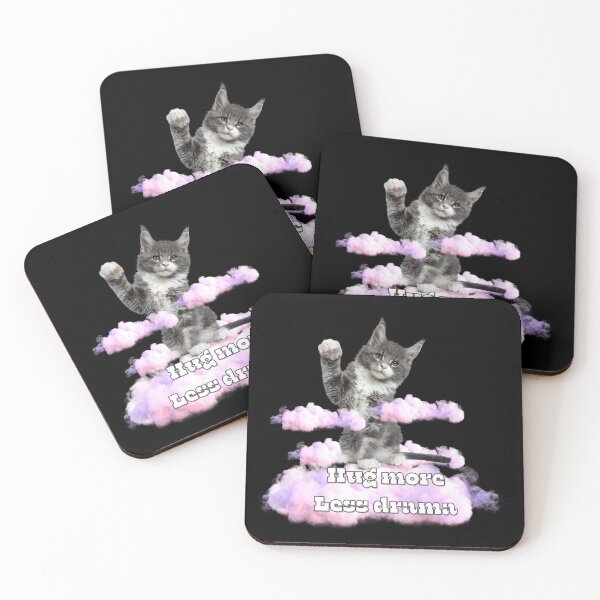 Item preview, Hug more cats less drama  designed and sold by Weather gifts .
