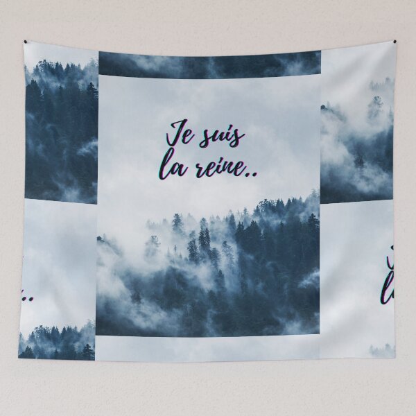 Item preview, I am the queen - popular french quotes theme gifts  designed and sold by RebelliousRosee.