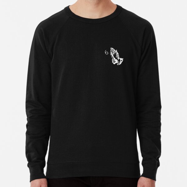 Prayer Hand T-Shirt Lightweight Sweatshirt