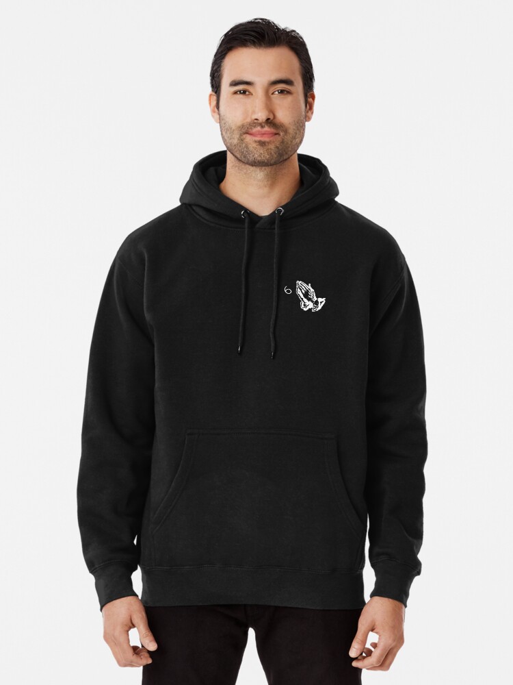 Sudadera Capucha PRAY - Negro