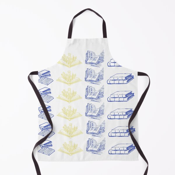 Item preview, Blue and Yellow Book Pattern designed and sold by Hypert-Shirt.