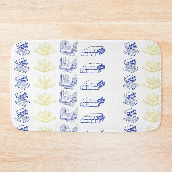 Item preview, Blue and Yellow Book Pattern designed and sold by Hypert-Shirt.