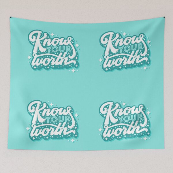 Item preview, Know Your Worth designed and sold by ning-lucky.