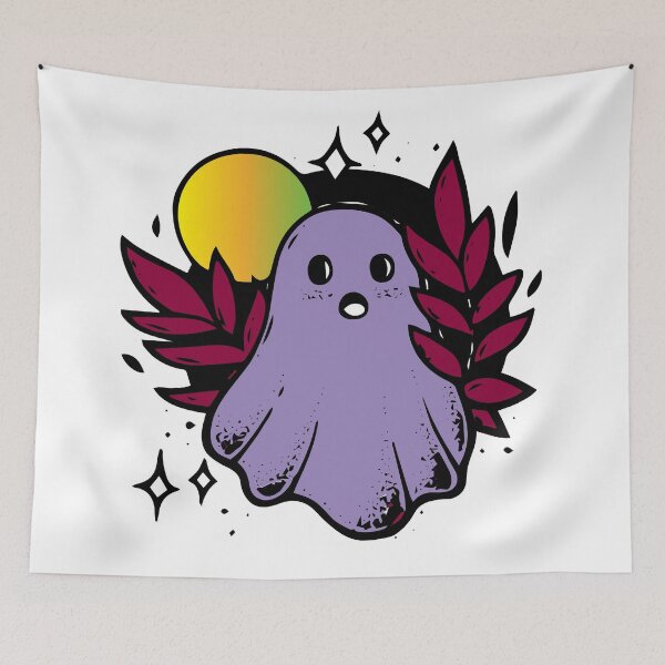 Item preview, ghost in the wild, cute ghost lovers designed and sold by XXgooddeedXX.