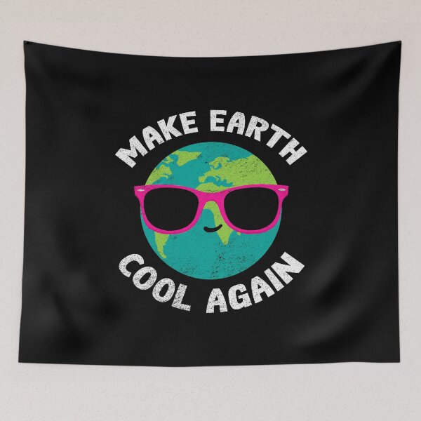 Item preview, Make Earth Cool Again Climate Change Global Warming designed and sold by haselshirt.