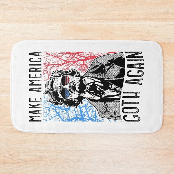 Item preview, Make America Goth Again Edgar Allan Poe USA Flag Funny designed and sold by GrandeDuc.