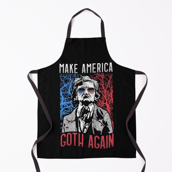 Item preview, Make America Goth Again Edgar Allan Poe USA Flag Funny designed and sold by GrandeDuc.