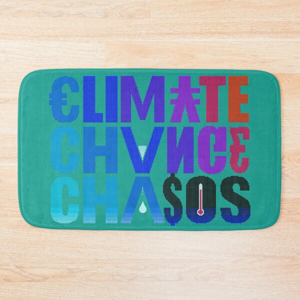 Item preview, Climate Change Chaos SOS designed and sold by MarkArtDesignUK.