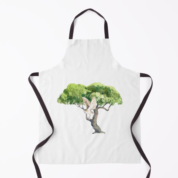 Item preview, Barn Flying Owl Tree Nature designed and sold by Sagittarius-Lin.