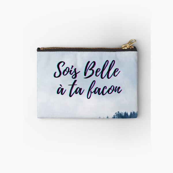 Item preview, Be beautiful in your own way - popular French quotes theme gifts  designed and sold by RebelliousRosee.