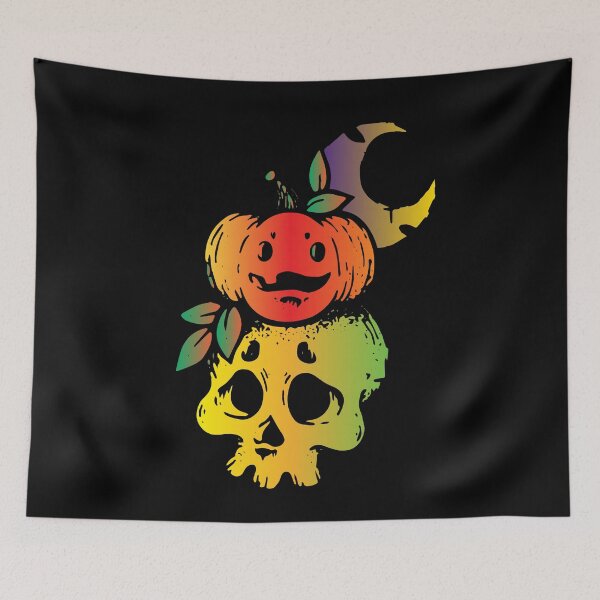 Item preview, pumpkin skull designed and sold by XXgooddeedXX.