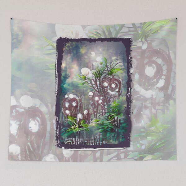 Item preview, Abstract Strange Flowers designed and sold by tabemisa.