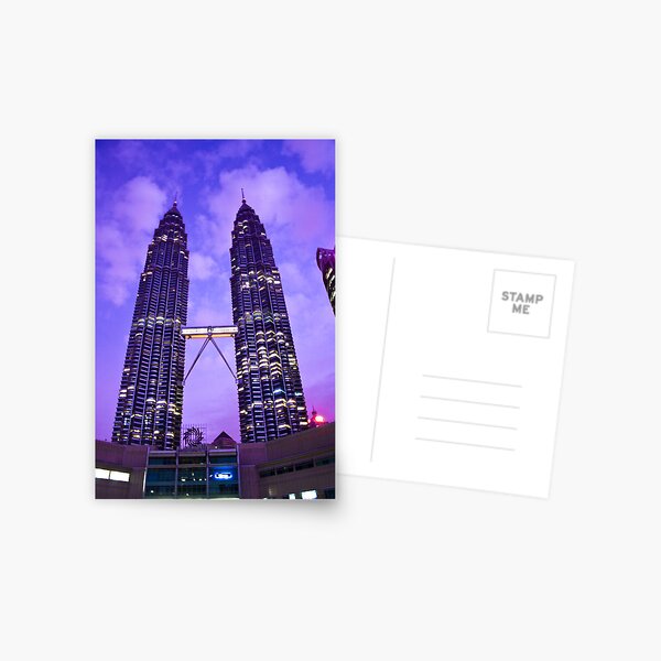 Petronas Towers - Kuala Lumpur, Malaysia Postcard