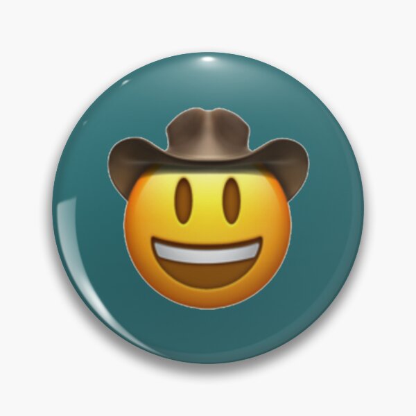 Item preview, cowboy emoji   designed and sold by SymbolicImpor.