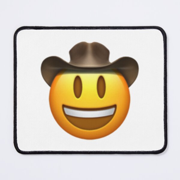 Item preview, cowboy emoji   designed and sold by SymbolicImpor.