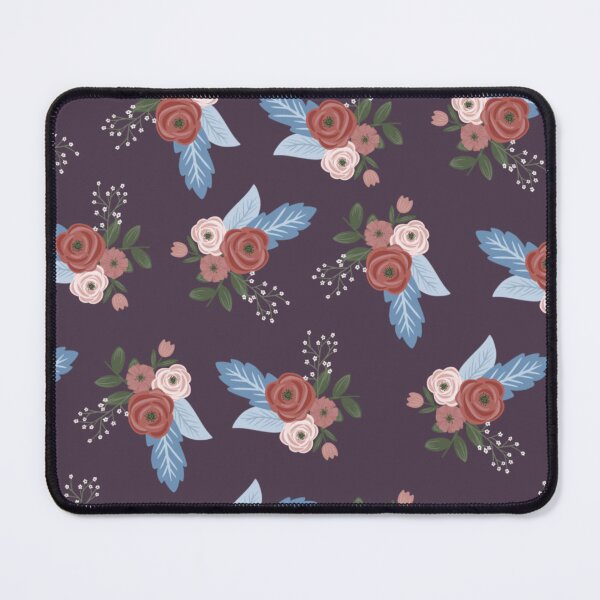 Item preview, Flowers and Leaves Floral Botanical Pattern Purple designed and sold by c1airearts.