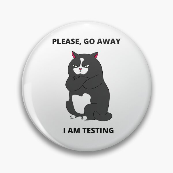 Item preview, QA Engineer Meme Gift For Software Tester Go Away I am Testing designed and sold by ohsheep.