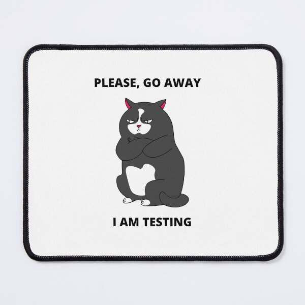 Item preview, QA Engineer Meme Gift For Software Tester Go Away I am Testing designed and sold by ohsheep.