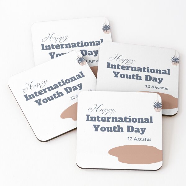 Item preview, happy International Youth Day designed and sold by HdanRDesign.