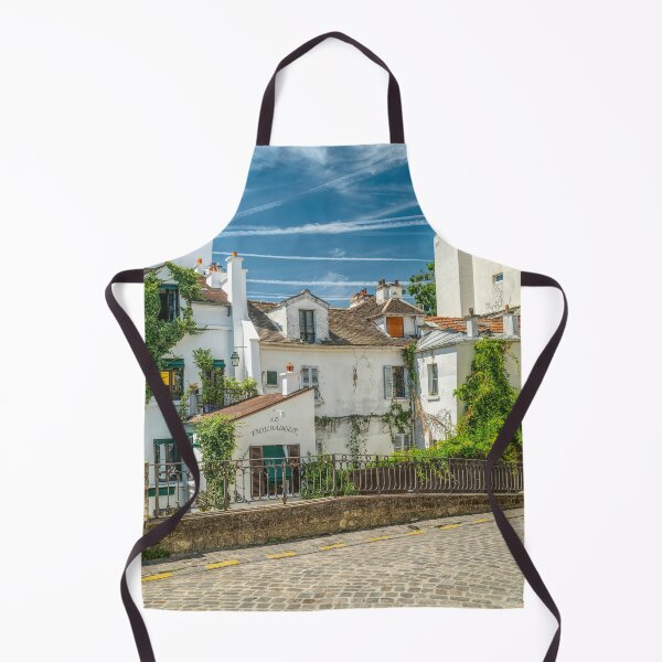 Item preview, Paris Montmartre House Street Scene Le Troubadour Classic Building with Ivy designed and sold by skyfilming.