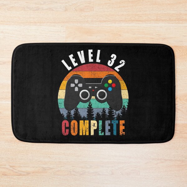 Item preview, Level 32 Complete Retro Vintage 32nd Birthday Gift For Gamer designed and sold by PansyBoyd.