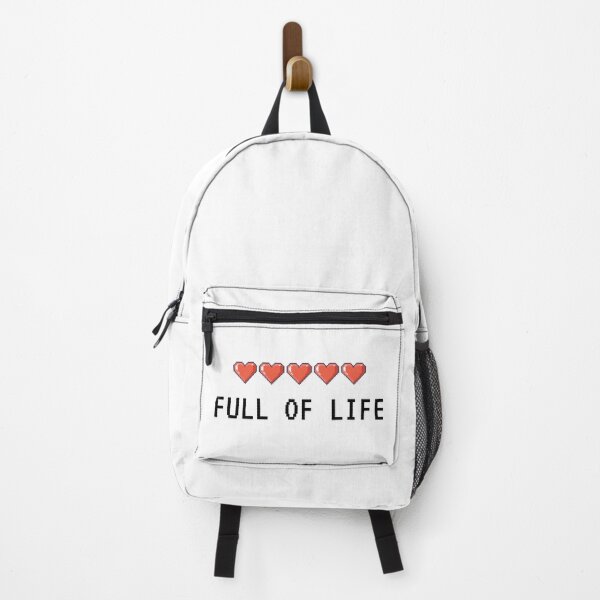 Item preview, Full of Life - Gamer Graphic (White) designed and sold by MonDesigns.