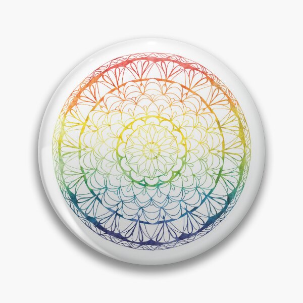 Item preview, Rainbow Tie-Dye Mandala designed and sold by Jon J.S.H.