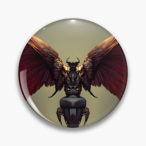 Item preview, Demon sitting on a pillar designed and sold by Jwsto.