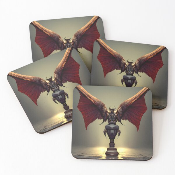 Item preview, Demon sitting on a pillar designed and sold by Jwsto.