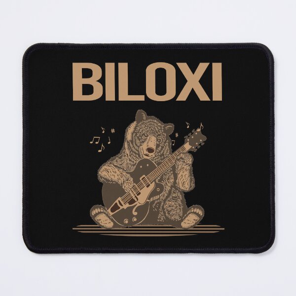 Item preview, Bear With Guitar Biloxi designed and sold by hurseslossb.