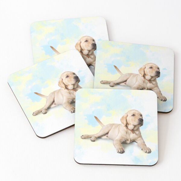 Item preview, A Watercolor Lab Design. Pastel Lab. Colourful lab  designed and sold by Doggymadness.