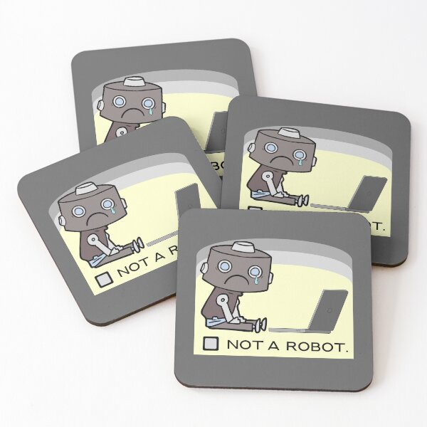 Item preview, I Am Not a Robot designed and sold by AMERICANCHEEZ.