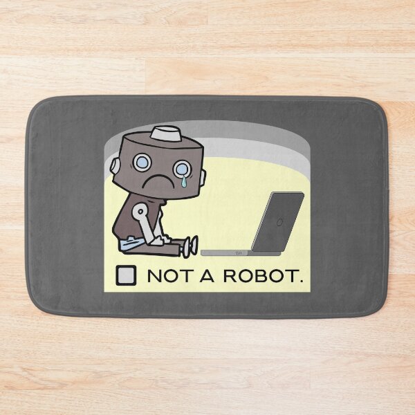 Item preview, I Am Not a Robot designed and sold by AMERICANCHEEZ.