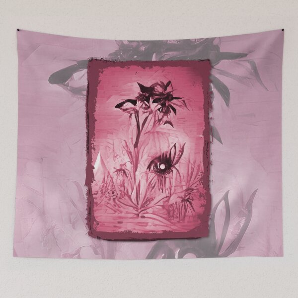 Item preview, Abstract Strange Flowers designed and sold by tabemisa.