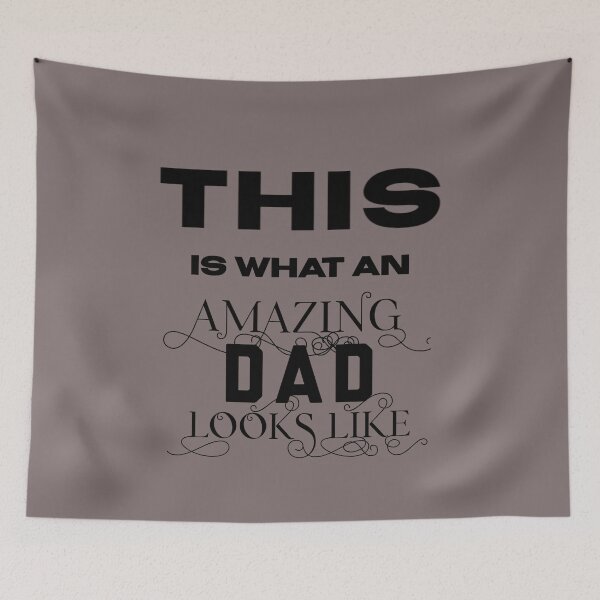 Item preview, This is What an Amazing Dad Looks Like, Funny Fathers Day Cool Tee designed and sold by Vittorio-23.