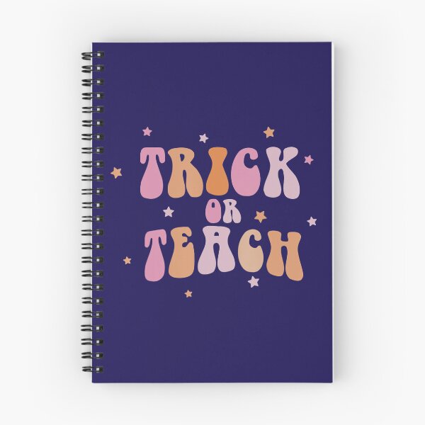 Item preview, Retro Vintage Groovy Trick Or Teach Halloween  designed and sold by TurtleRide.