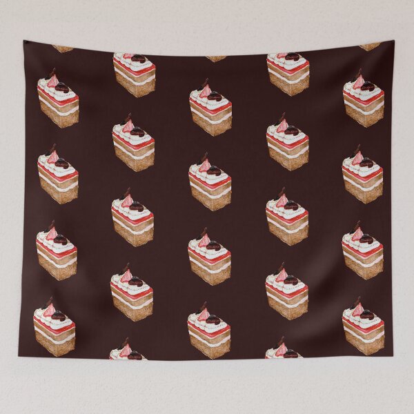 Item preview, Slice of Black Forest Cake  designed and sold by Alicia Chee.