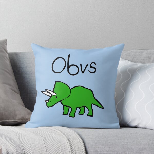 Item preview, Obvs Triceratops designed and sold by jezkemp.